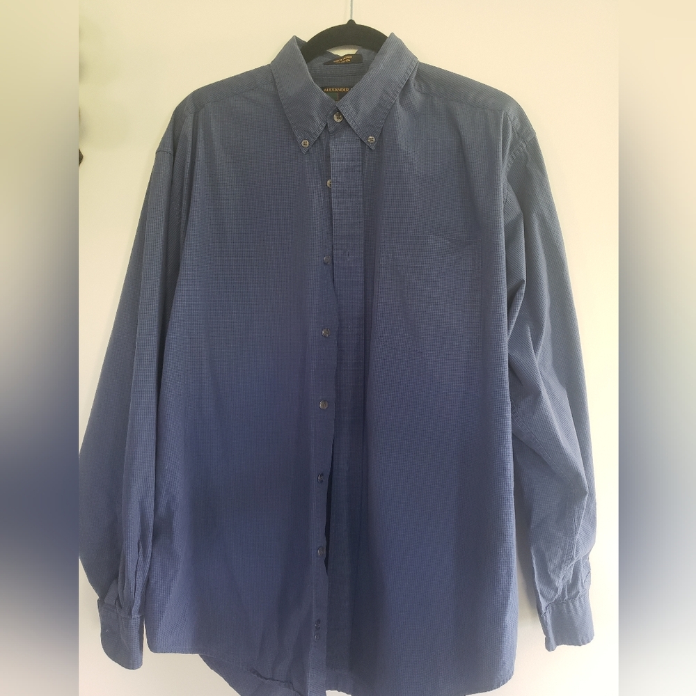 Elexander Julian Blue Dress Shirt